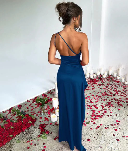 One-Shoulder Maxi Dress